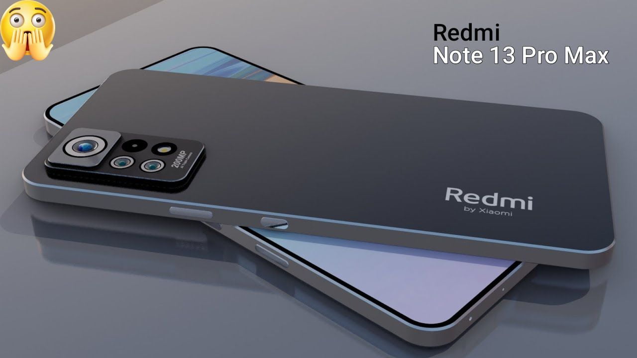 Redmi Note 13 Pro Max 5G side and back view